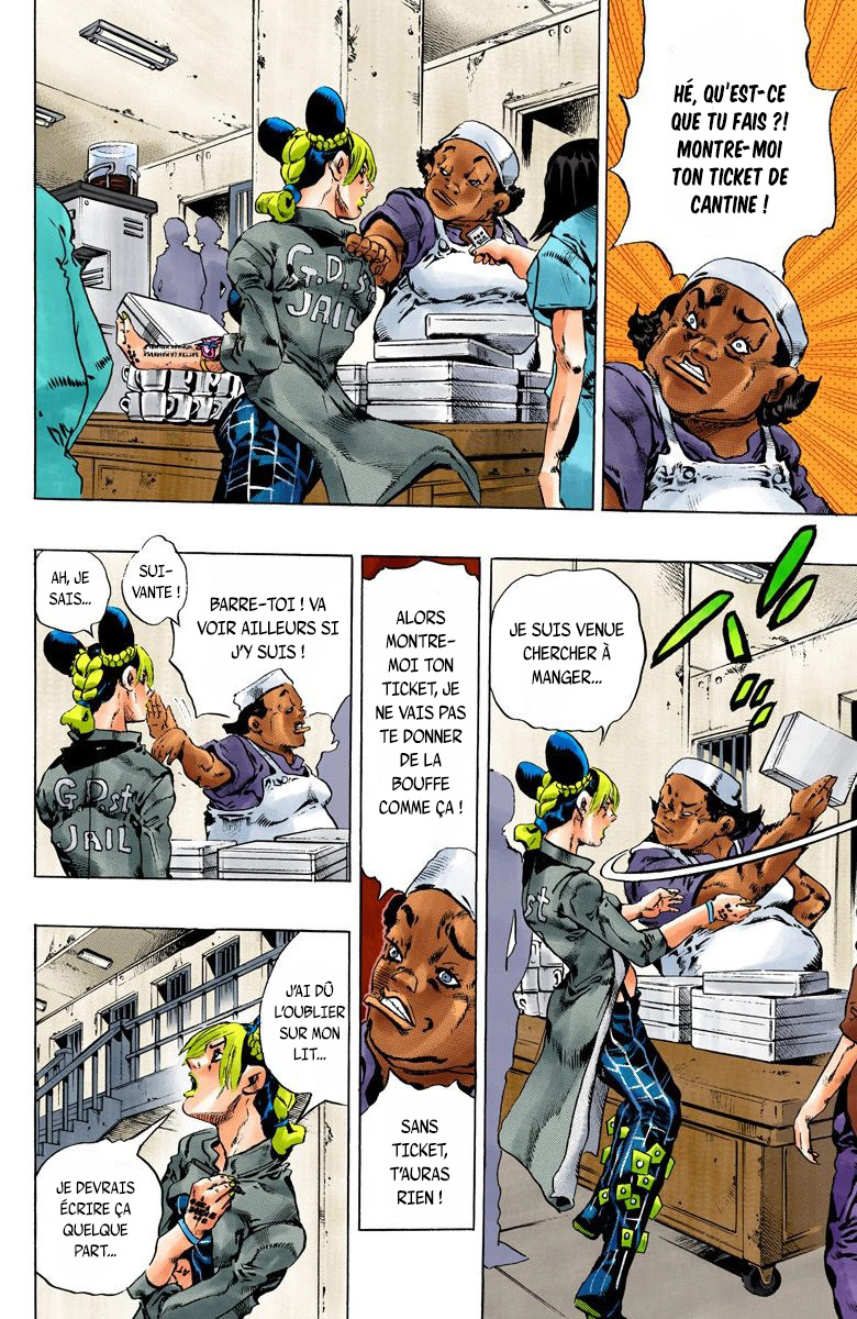 Read JoJo's Bizarre Adventure Part 6 Stone Ocean Official Colored FR Manga Online
