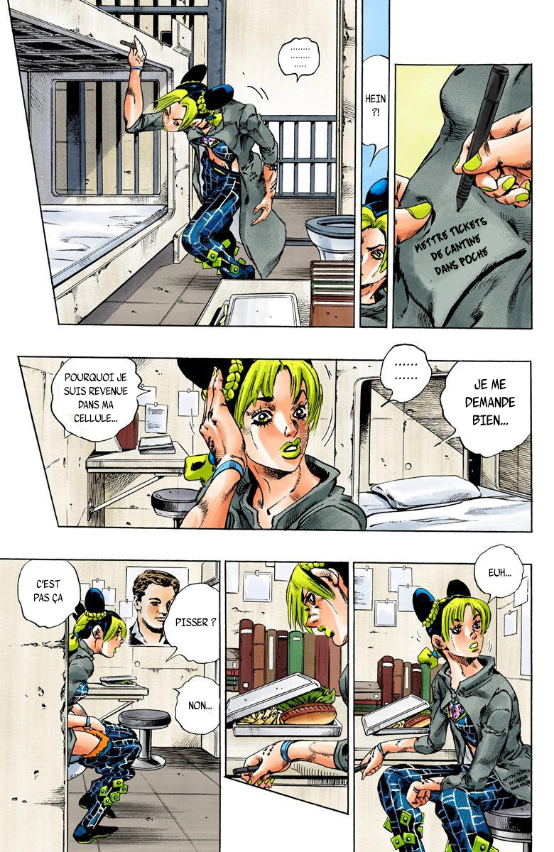 Read JoJo's Bizarre Adventure Part 6 Stone Ocean Official Colored FR Manga Online