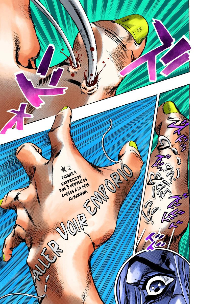 Read JoJo's Bizarre Adventure Part 6 Stone Ocean Official Colored FR Manga Online