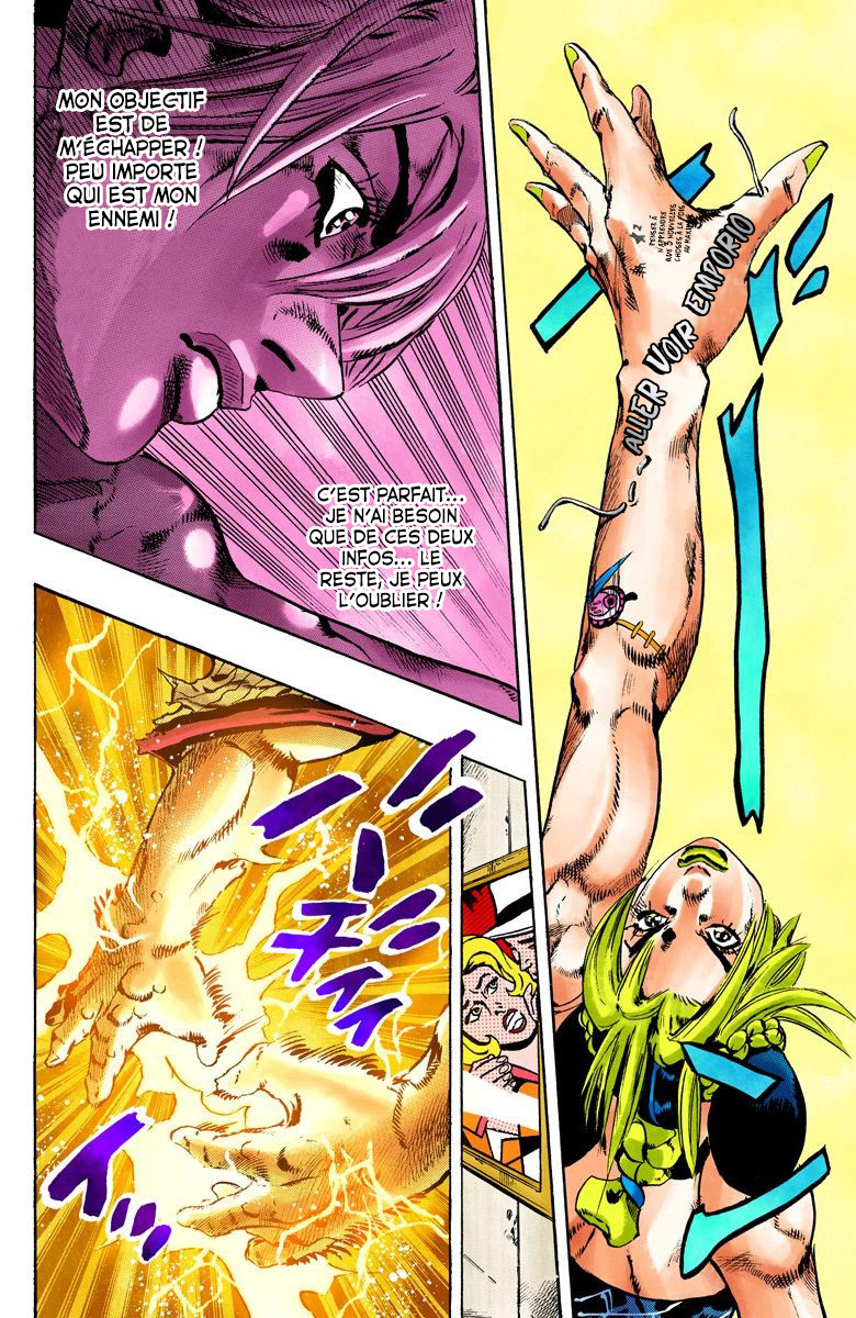 Read JoJo's Bizarre Adventure Part 6 Stone Ocean Official Colored FR Manga Online
