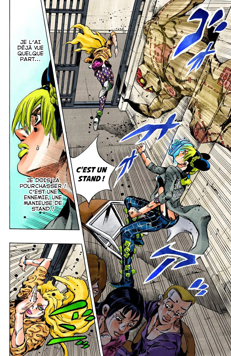 Read JoJo's Bizarre Adventure Part 6 Stone Ocean Official Colored FR Manga Online