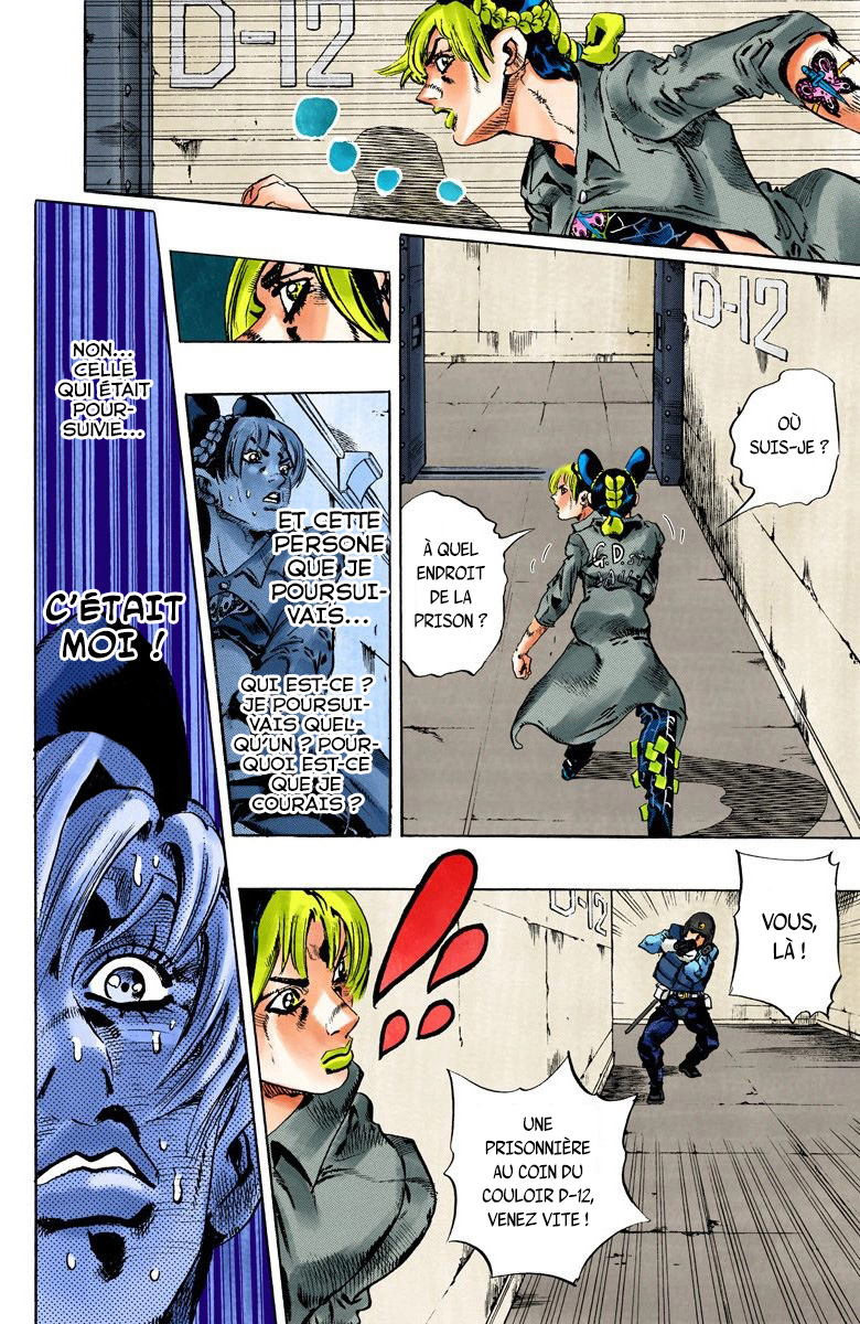 Read JoJo's Bizarre Adventure Part 6 Stone Ocean Official Colored FR Manga Online