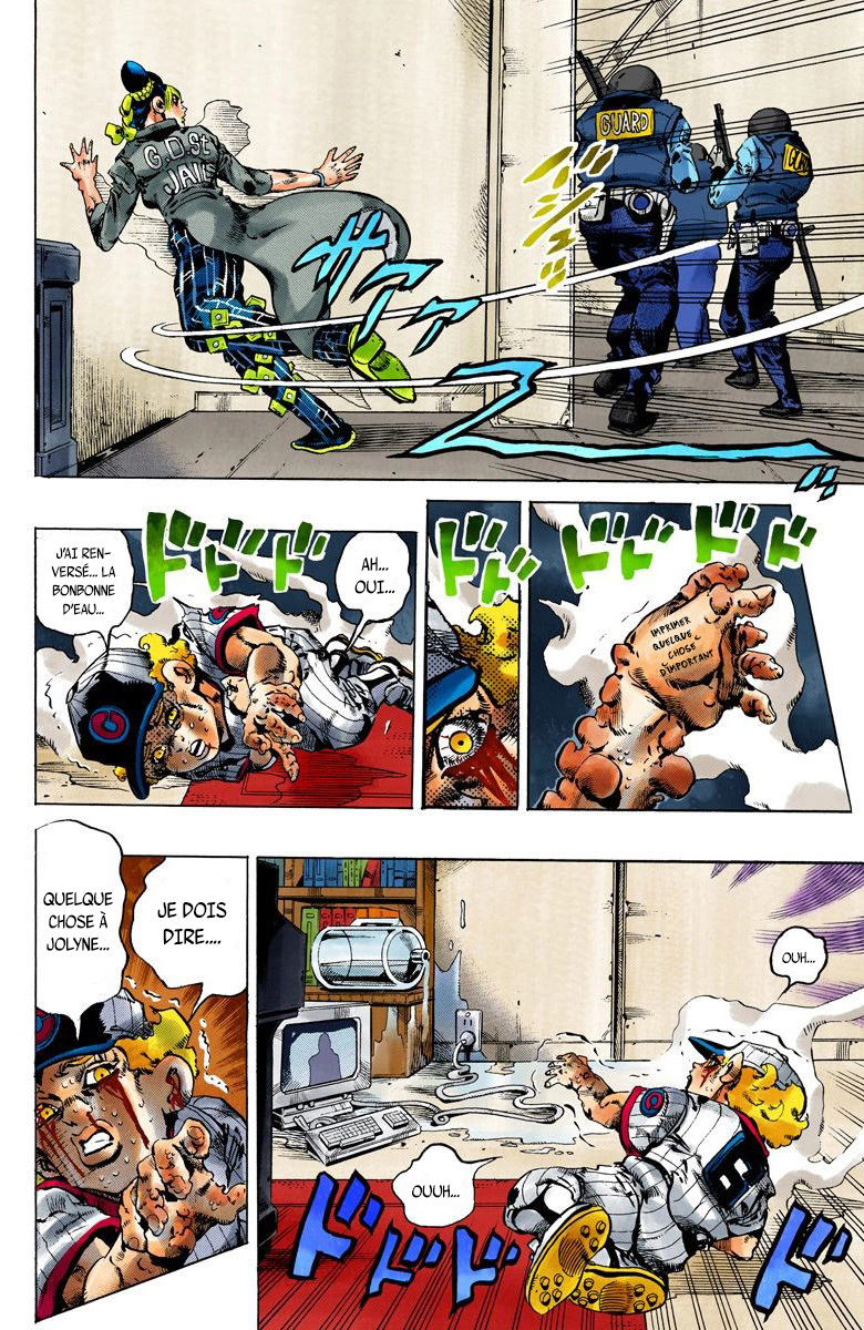 Read JoJo's Bizarre Adventure Part 6 Stone Ocean Official Colored FR Manga Online