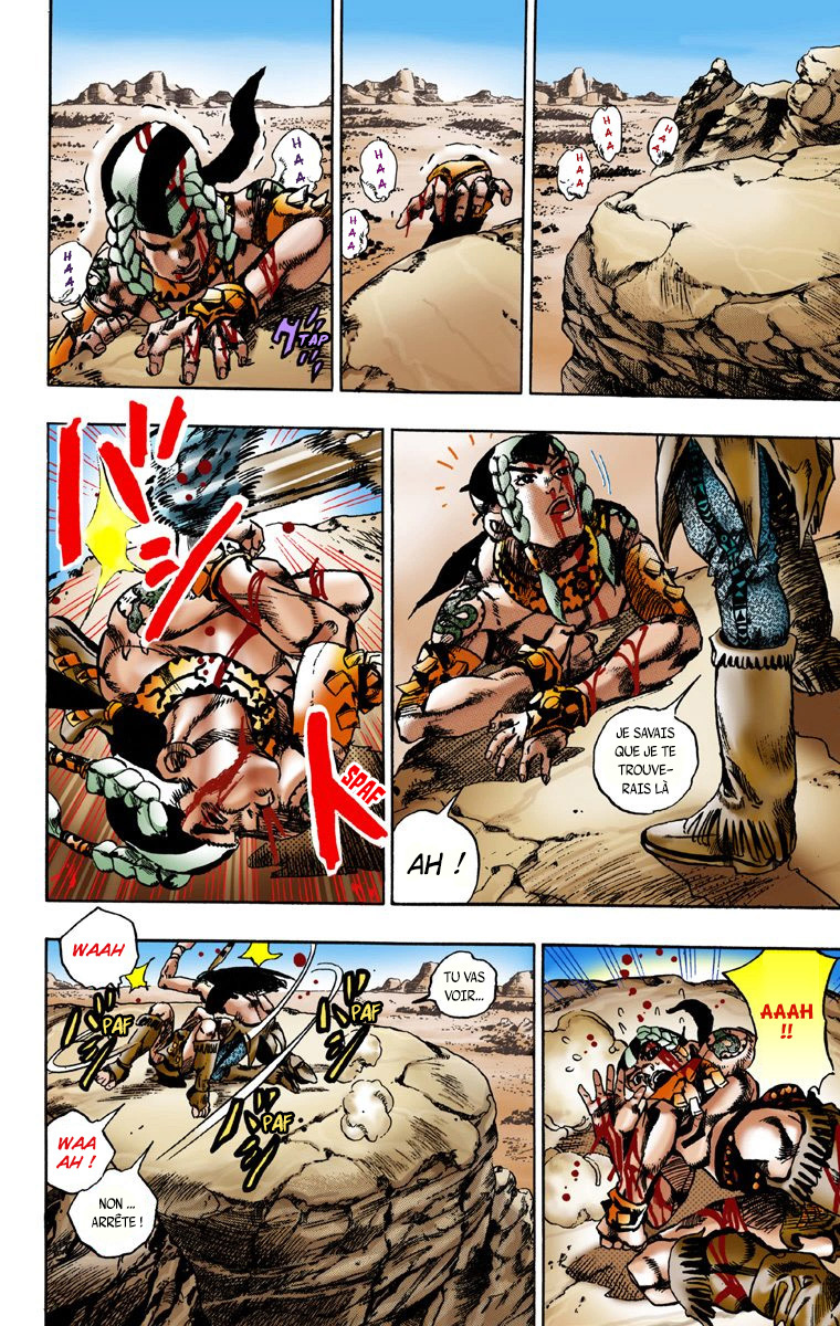Read JoJo's Bizarre Adventure Part 7 Steel Ball Run Official Colored FR Manga Online