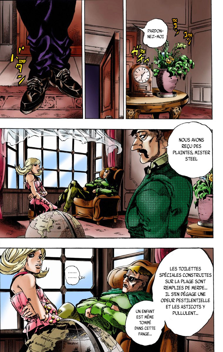 Read JoJo's Bizarre Adventure Part 7 Steel Ball Run Official Colored FR Manga Online