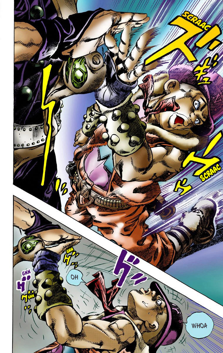 Read JoJo's Bizarre Adventure Part 7 Steel Ball Run Official Colored FR Manga Online
