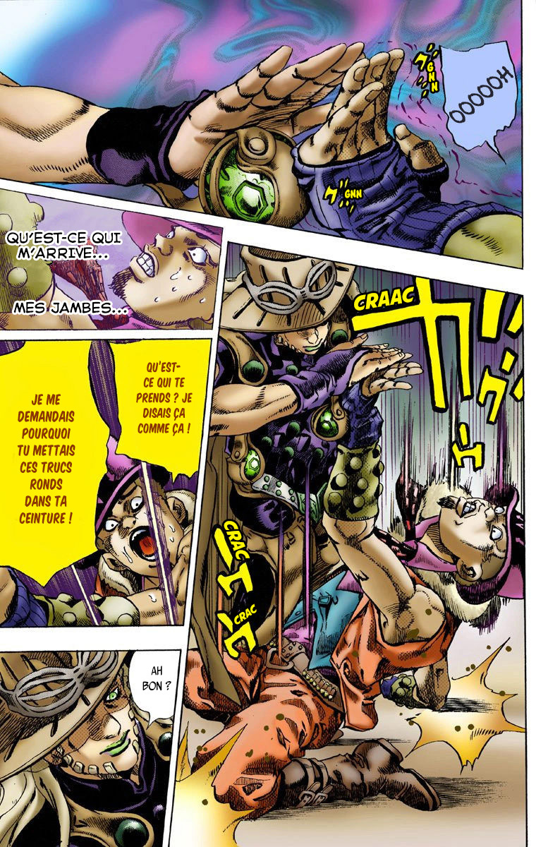 Read JoJo's Bizarre Adventure Part 7 Steel Ball Run Official Colored FR Manga Online
