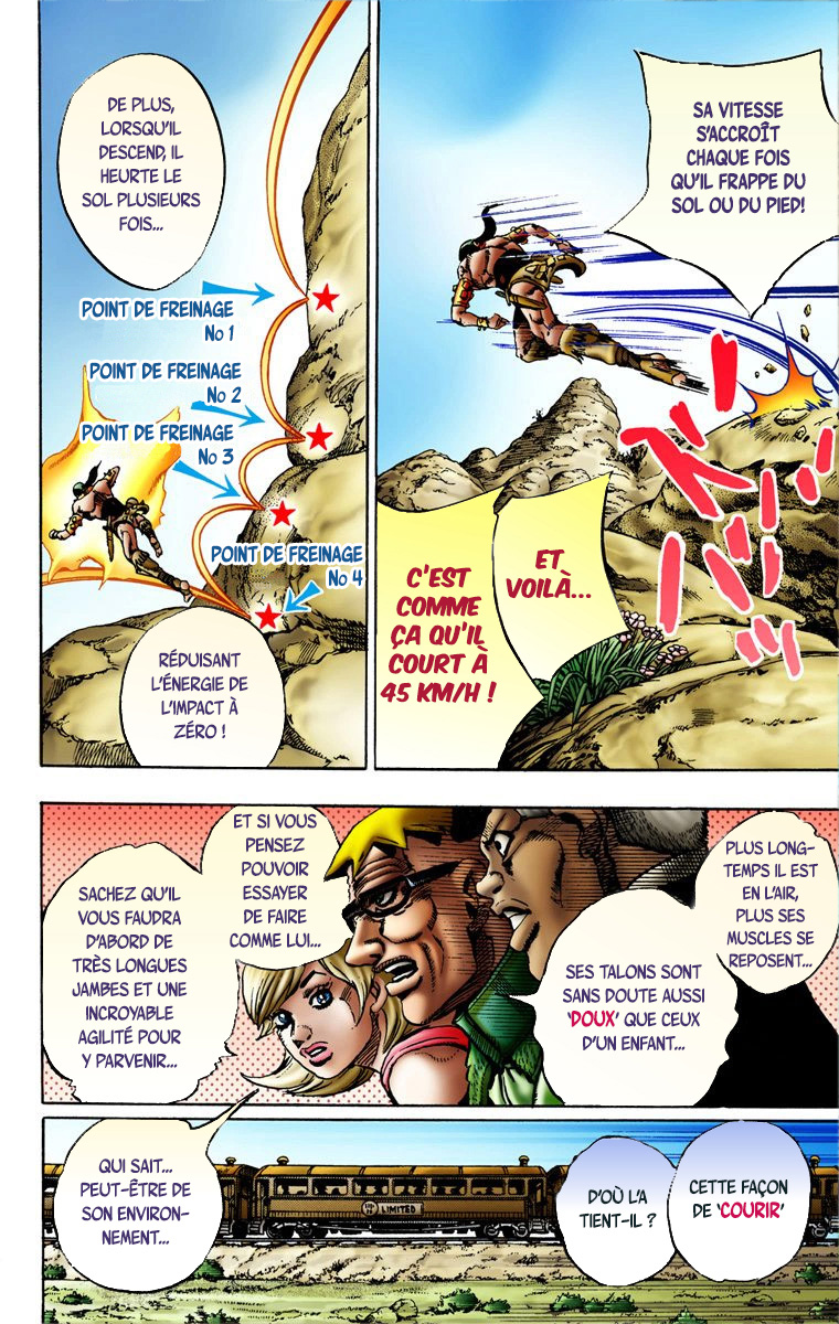 Read JoJo's Bizarre Adventure Part 7 Steel Ball Run Official Colored FR Manga Online