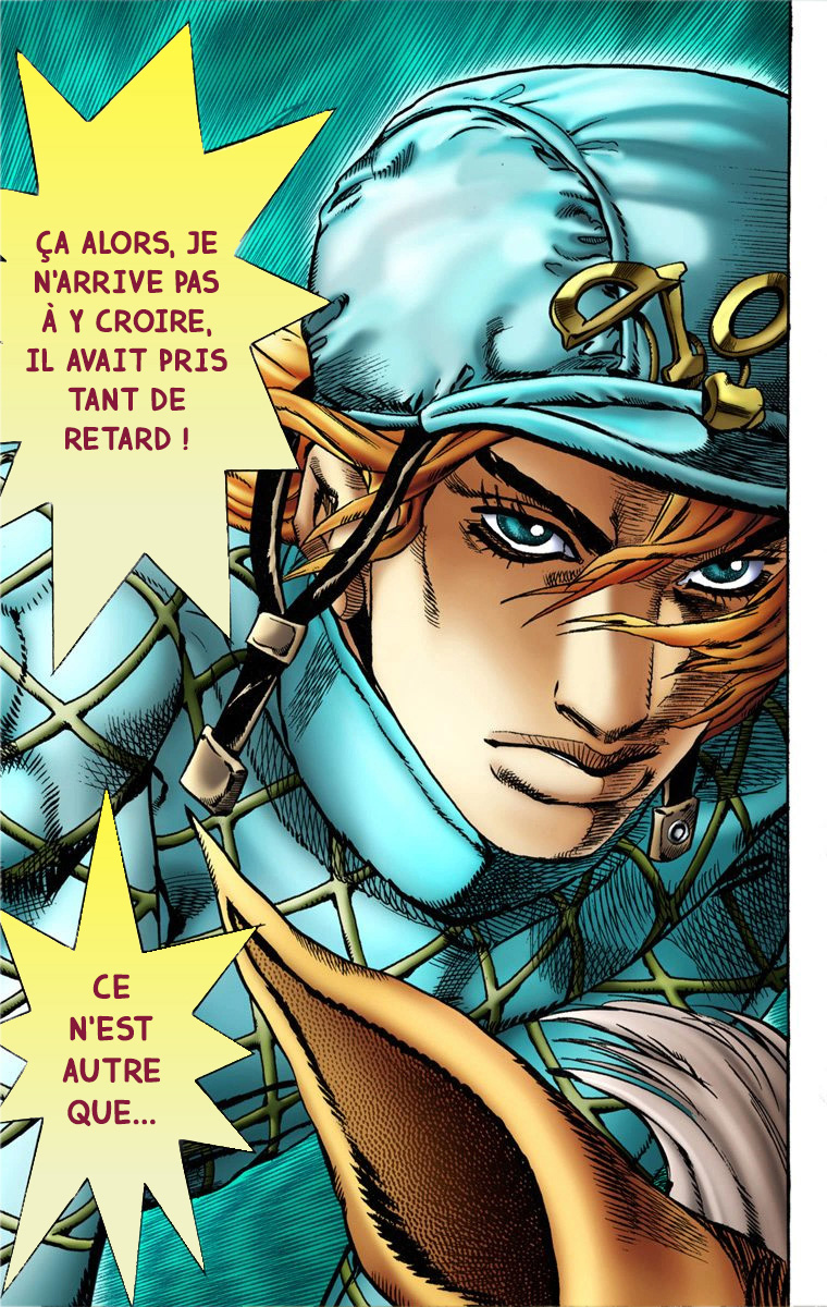 Read JoJo's Bizarre Adventure Part 7 Steel Ball Run Official Colored FR Manga Online