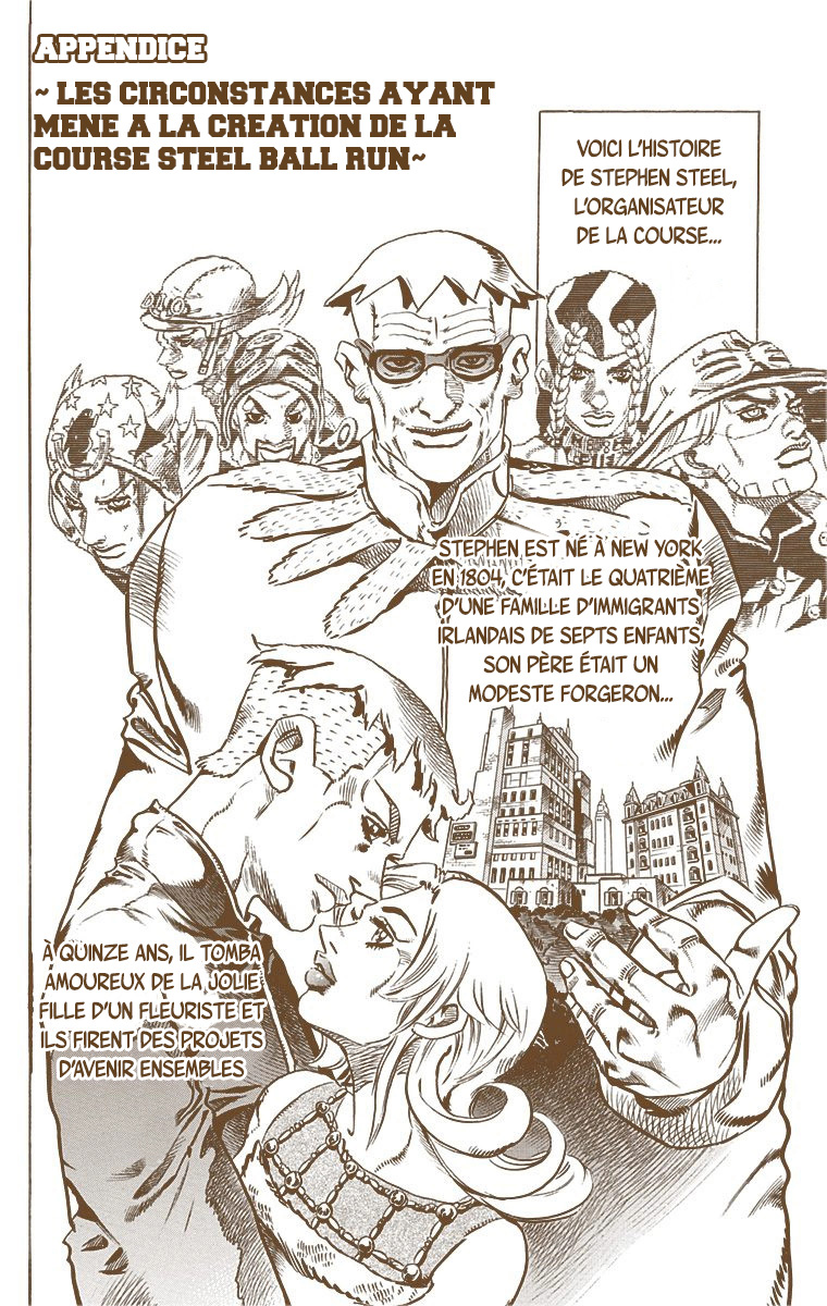 Read JoJo's Bizarre Adventure Part 7 Steel Ball Run Official Colored FR Manga Online