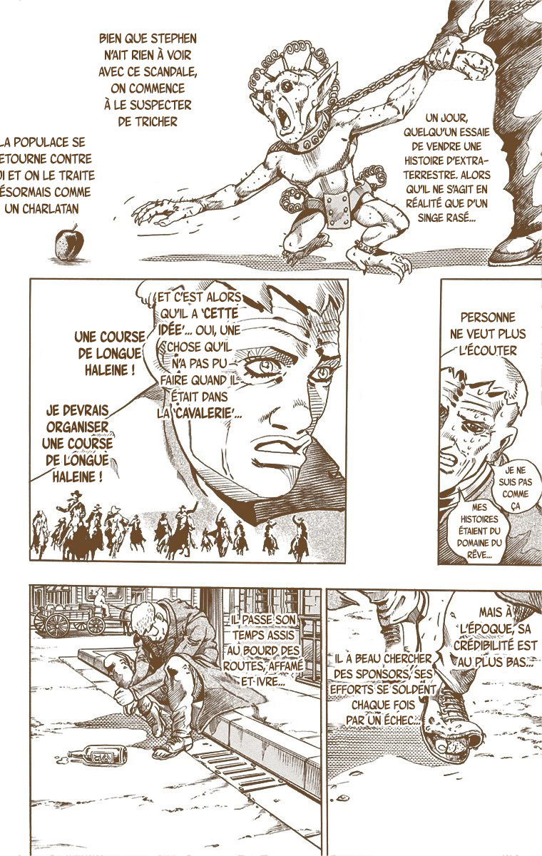 Read JoJo's Bizarre Adventure Part 7 Steel Ball Run Official Colored FR Manga Online