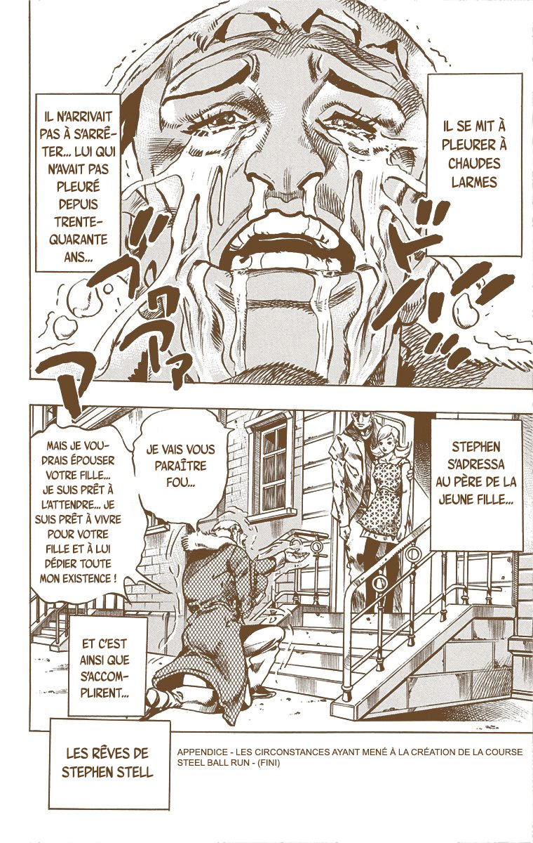 Read JoJo's Bizarre Adventure Part 7 Steel Ball Run Official Colored FR Manga Online