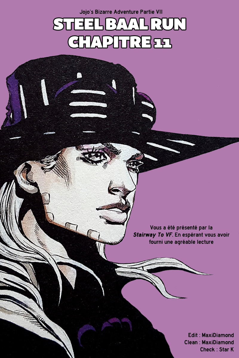 Read JoJo's Bizarre Adventure Part 7 Steel Ball Run Official Colored FR Manga Online