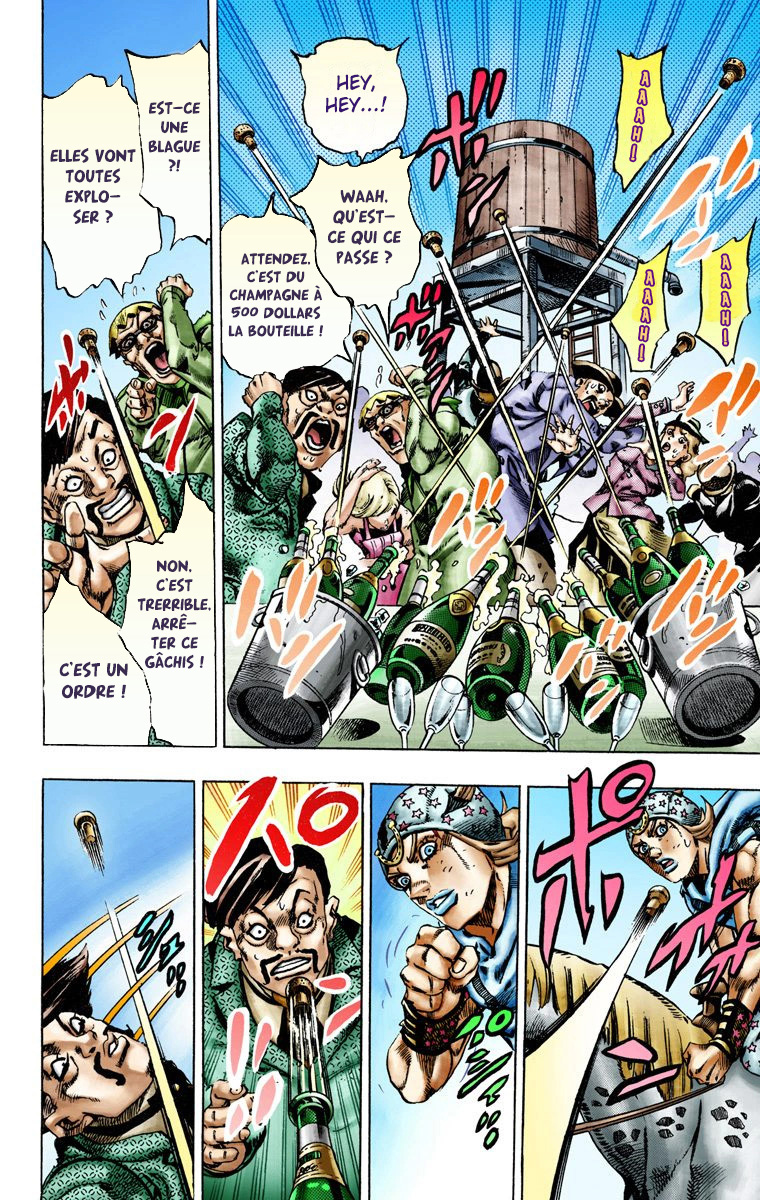 Read JoJo's Bizarre Adventure Part 7 Steel Ball Run Official Colored FR Manga Online