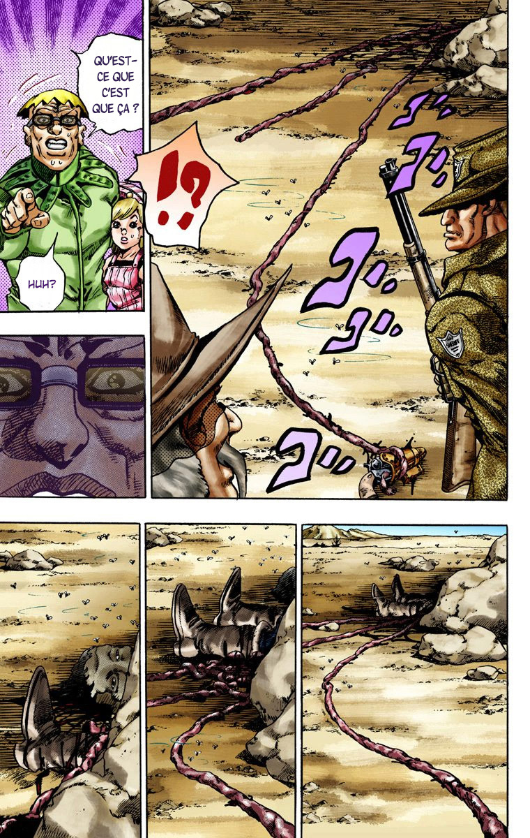 Read JoJo's Bizarre Adventure Part 7 Steel Ball Run Official Colored FR Manga Online
