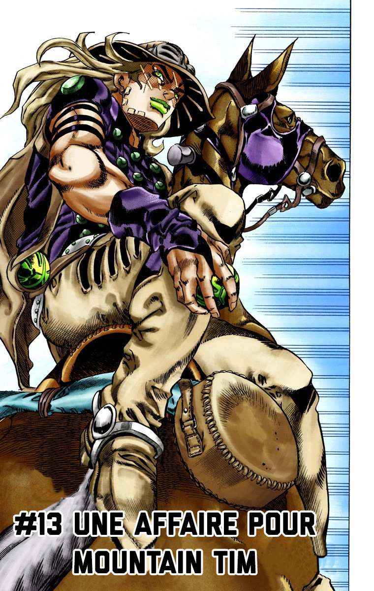 Read JoJo's Bizarre Adventure Part 7 Steel Ball Run Official Colored FR Manga Online