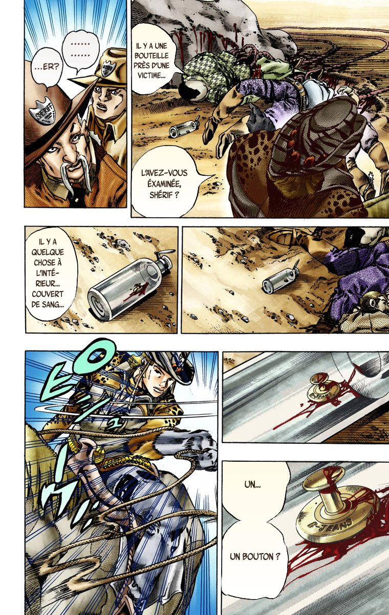 Read JoJo's Bizarre Adventure Part 7 Steel Ball Run Official Colored FR Manga Online