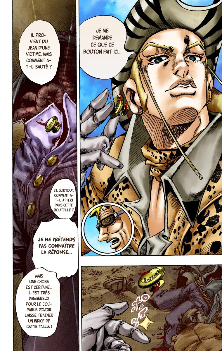 Read JoJo's Bizarre Adventure Part 7 Steel Ball Run Official Colored FR Manga Online