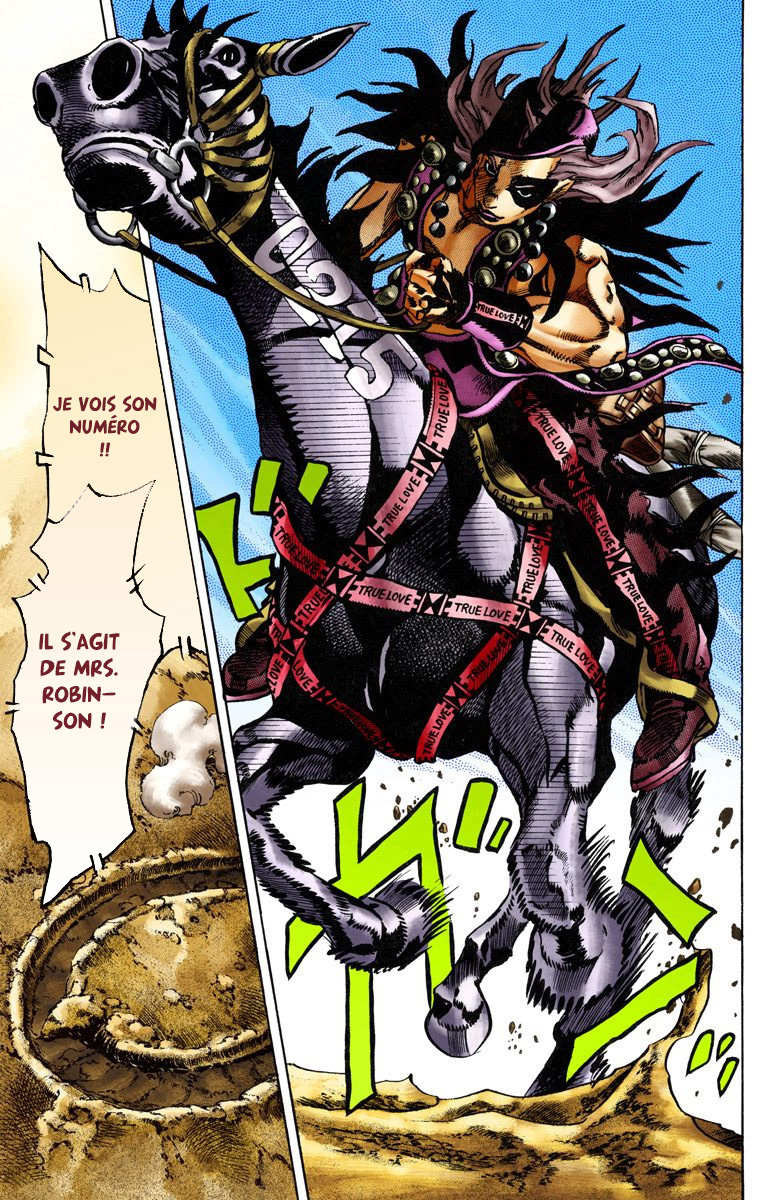 Read JoJo's Bizarre Adventure Part 7 Steel Ball Run Official Colored FR Manga Online