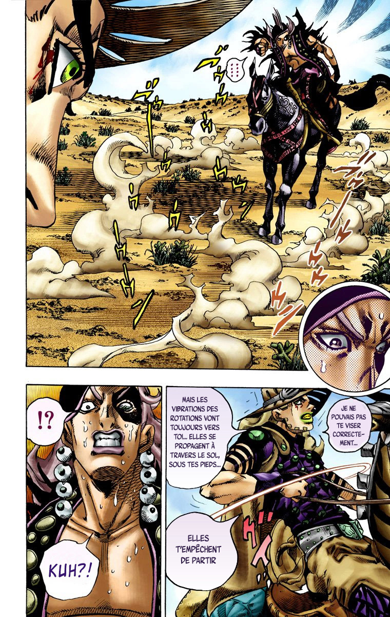 Read JoJo's Bizarre Adventure Part 7 Steel Ball Run Official Colored FR Manga Online