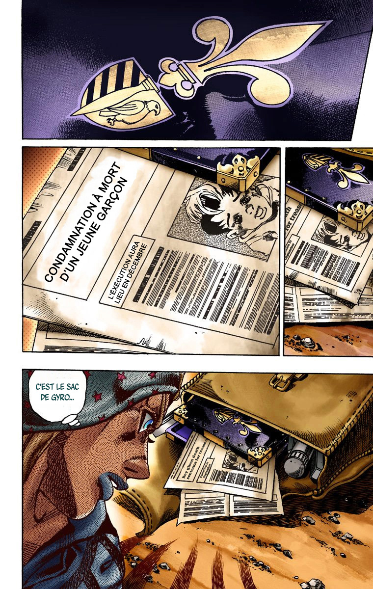 Read JoJo's Bizarre Adventure Part 7 Steel Ball Run Official Colored FR Manga Online