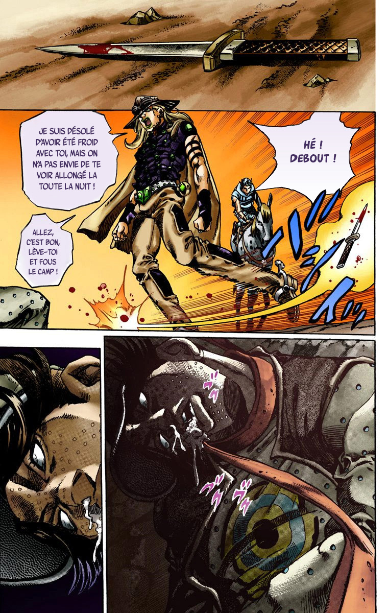 Read JoJo's Bizarre Adventure Part 7 Steel Ball Run Official Colored FR Manga Online