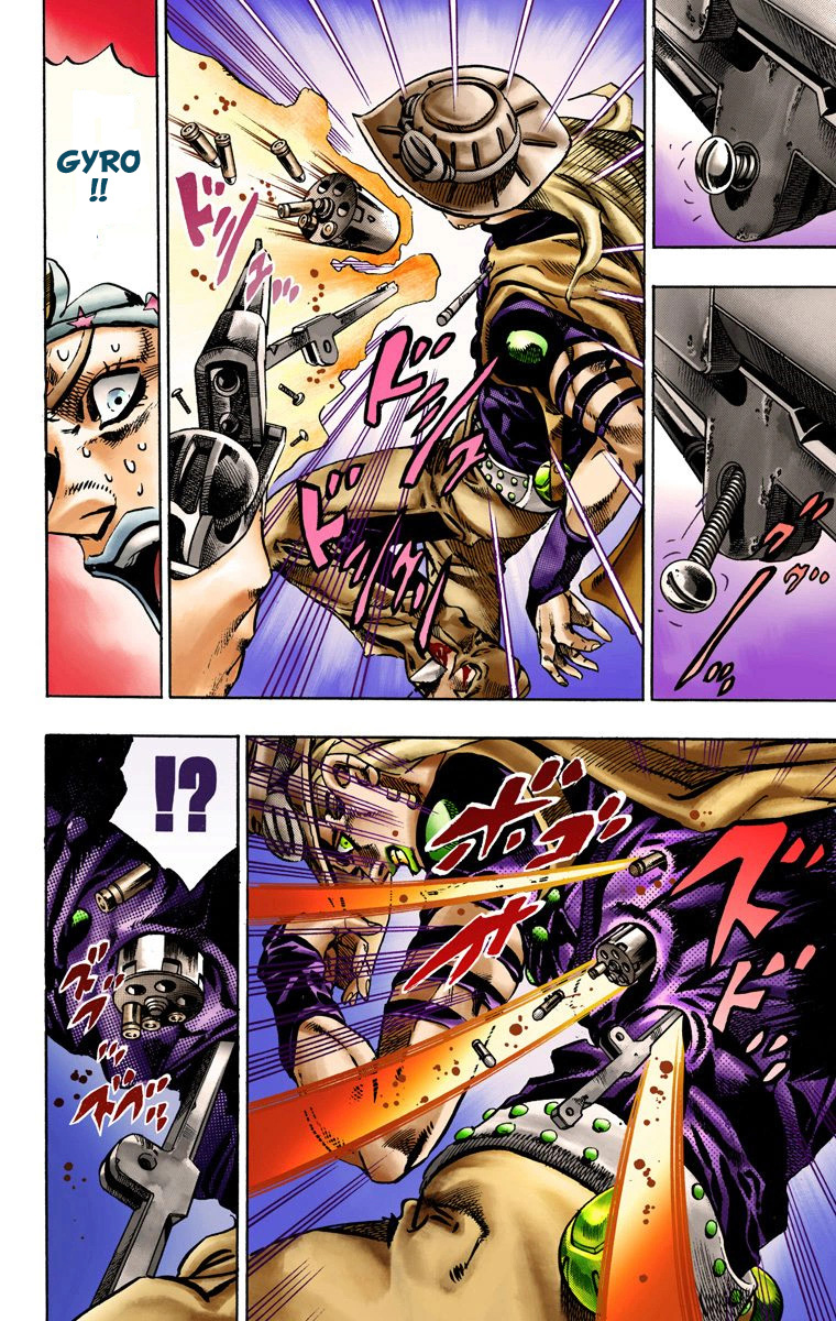 Read JoJo's Bizarre Adventure Part 7 Steel Ball Run Official Colored FR Manga Online