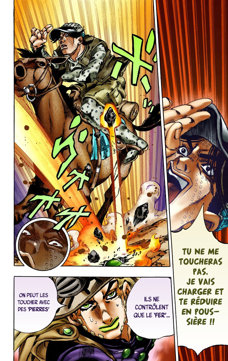 Read JoJo's Bizarre Adventure Part 7 Steel Ball Run Official Colored FR Manga Online