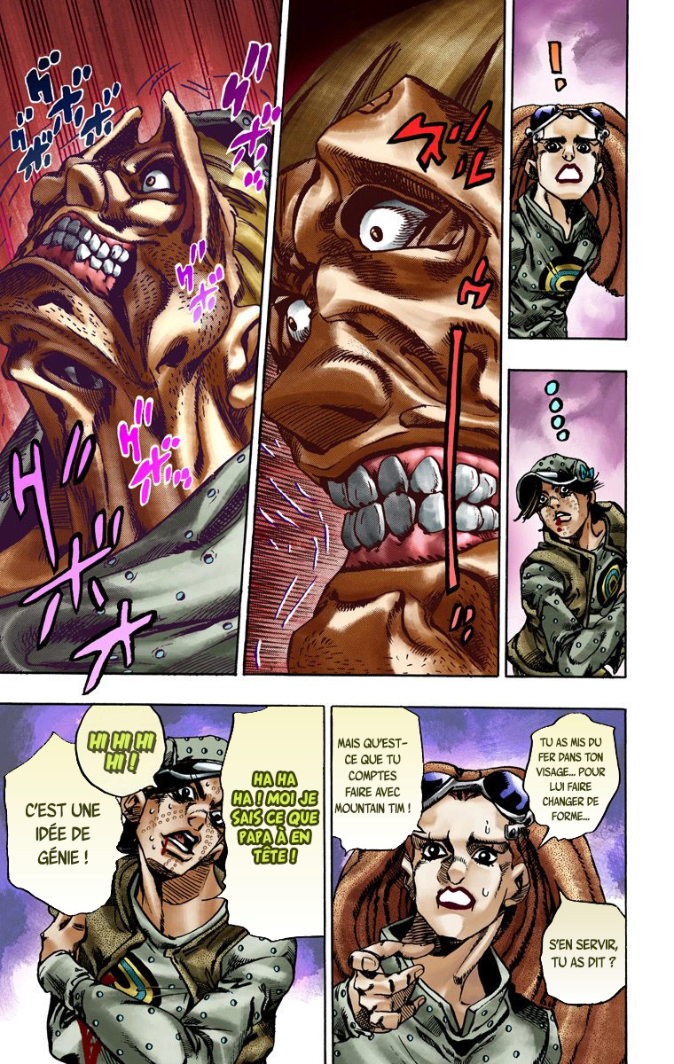 Read JoJo's Bizarre Adventure Part 7 Steel Ball Run Official Colored FR Manga Online