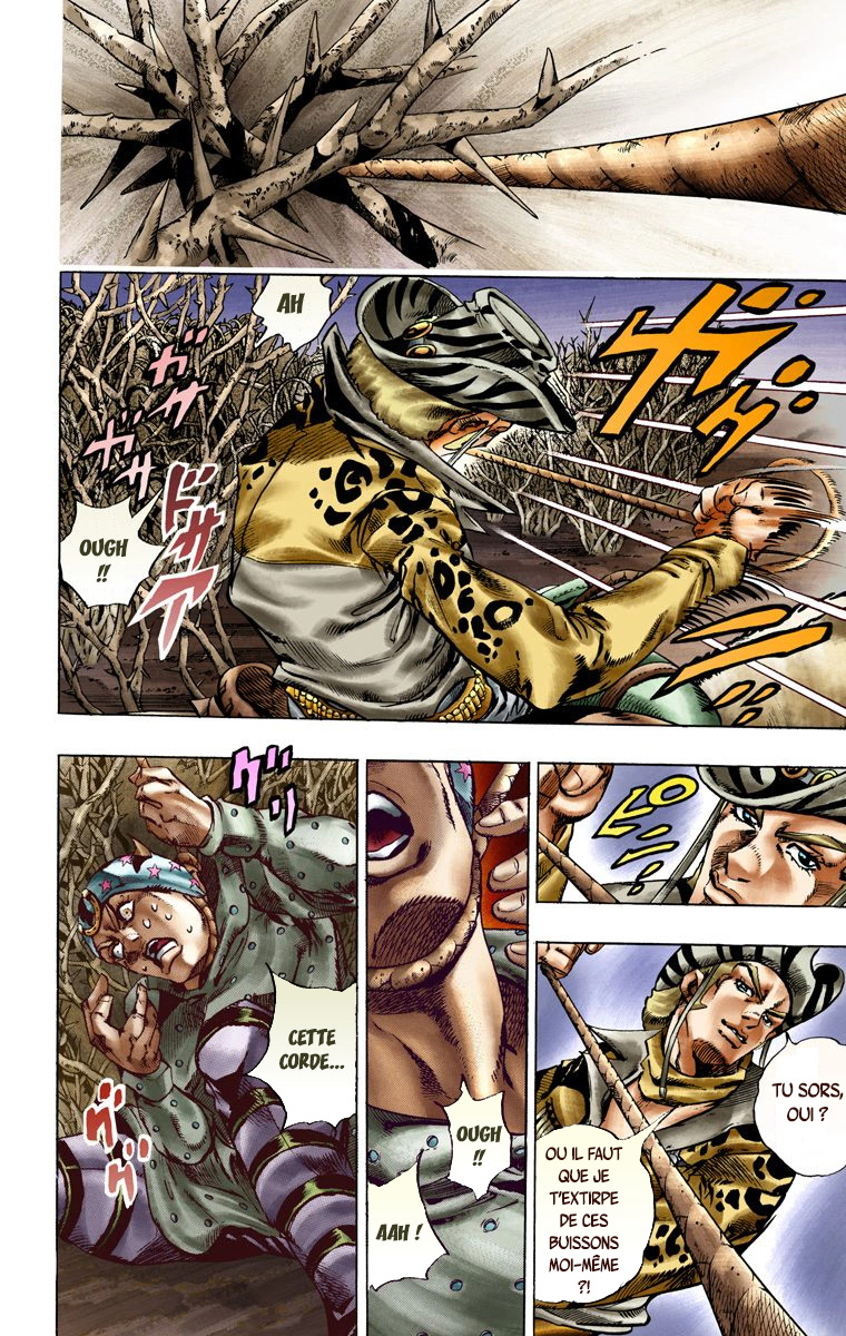 Read JoJo's Bizarre Adventure Part 7 Steel Ball Run Official Colored FR Manga Online