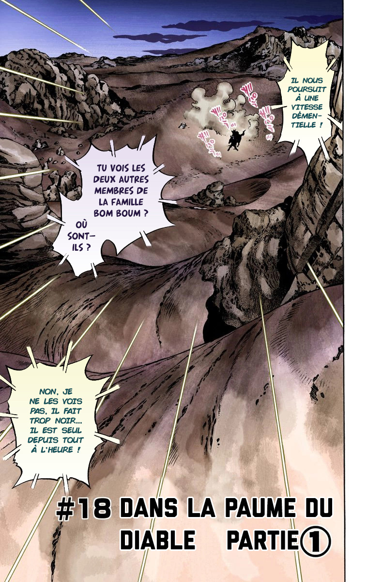 Read JoJo's Bizarre Adventure Part 7 Steel Ball Run Official Colored FR Manga Online