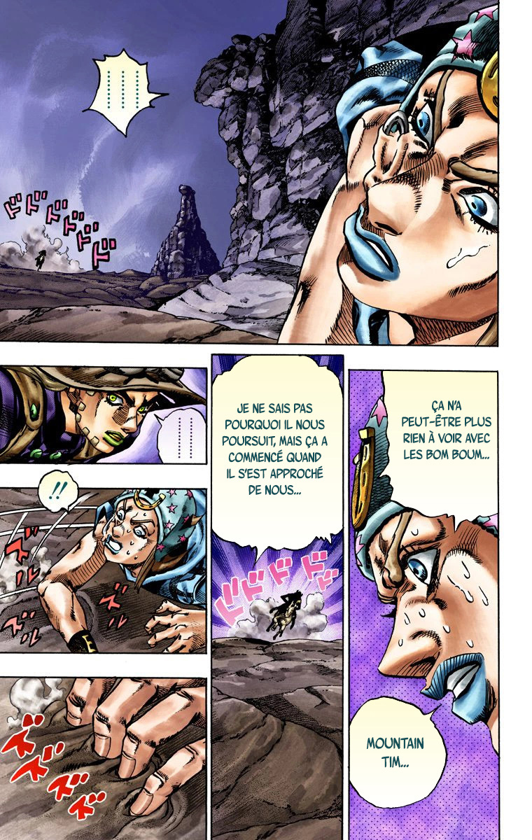 Read JoJo's Bizarre Adventure Part 7 Steel Ball Run Official Colored FR Manga Online