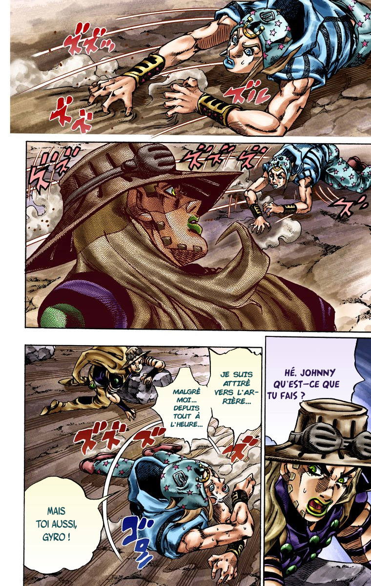 Read JoJo's Bizarre Adventure Part 7 Steel Ball Run Official Colored FR Manga Online