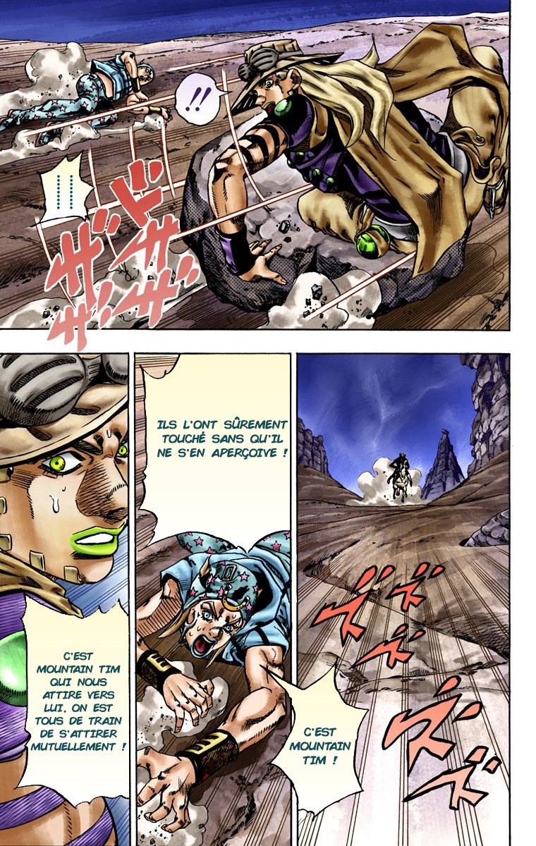 Read JoJo's Bizarre Adventure Part 7 Steel Ball Run Official Colored FR Manga Online