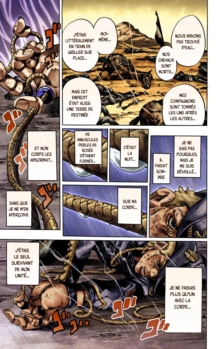 Read JoJo's Bizarre Adventure Part 7 Steel Ball Run Official Colored FR Manga Online