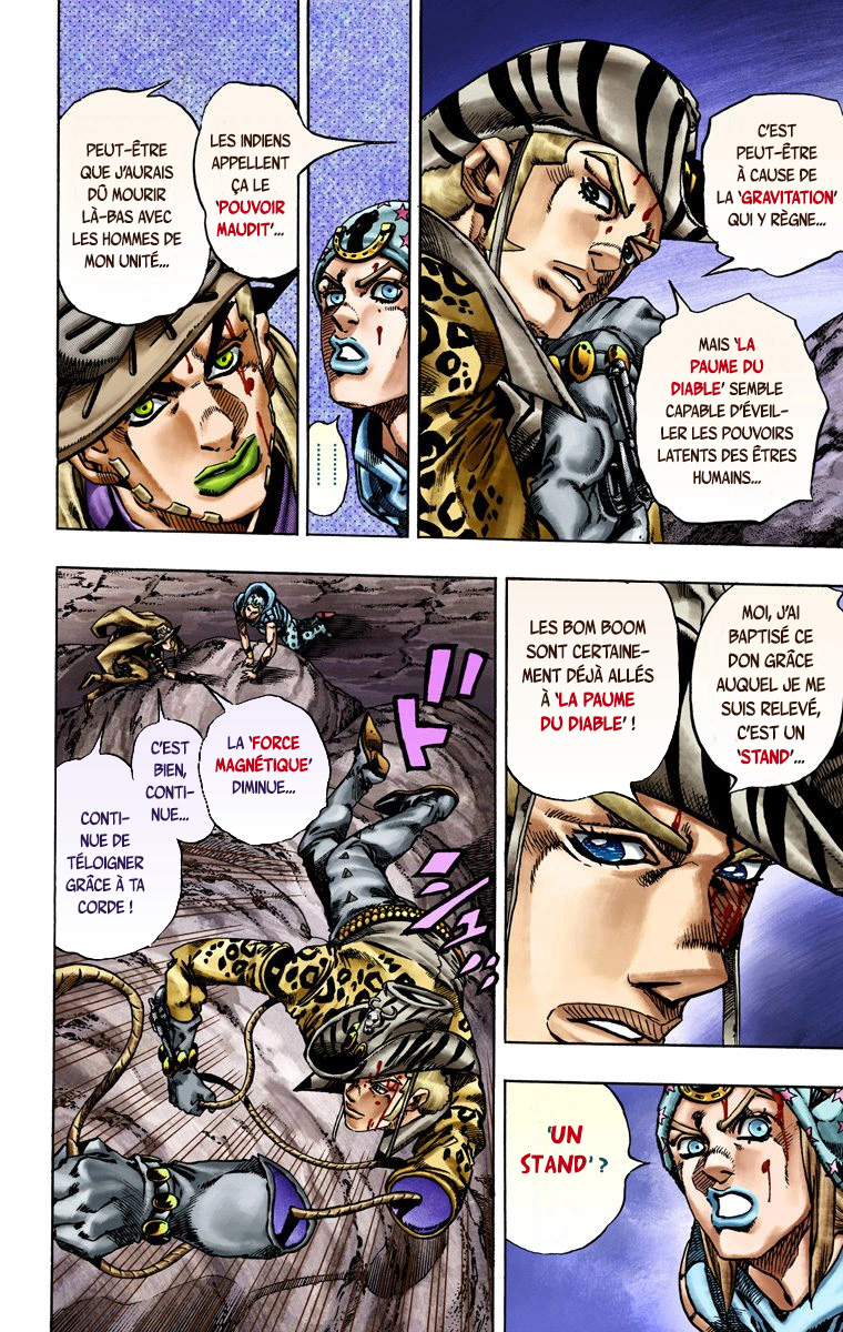 Read JoJo's Bizarre Adventure Part 7 Steel Ball Run Official Colored FR Manga Online