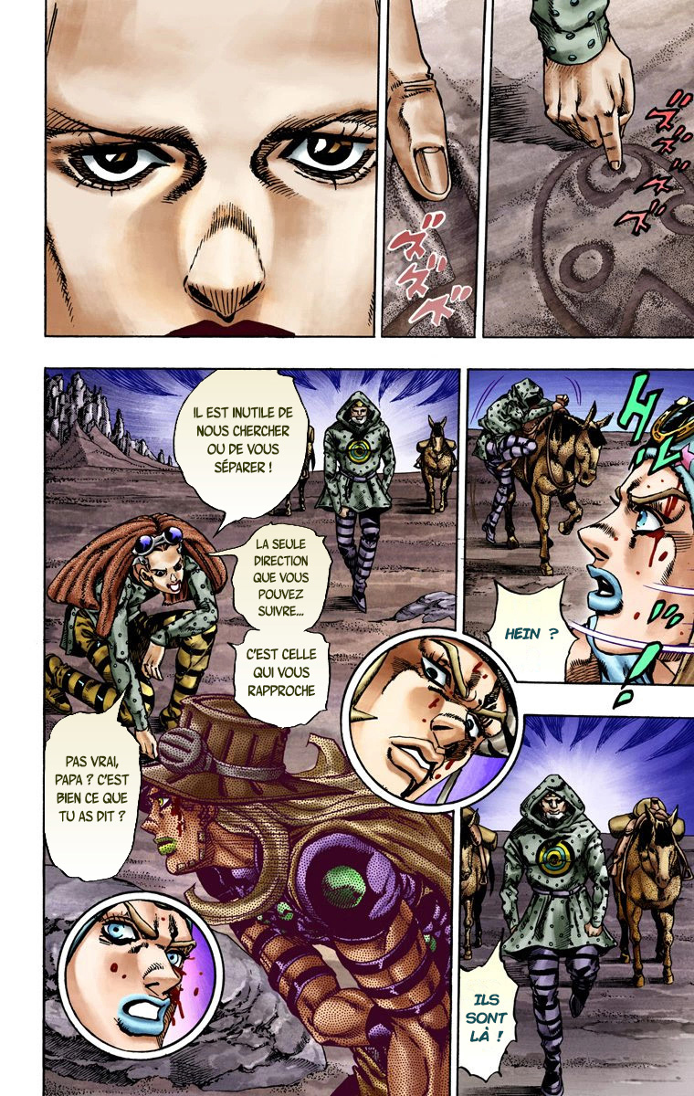 Read JoJo's Bizarre Adventure Part 7 Steel Ball Run Official Colored FR Manga Online