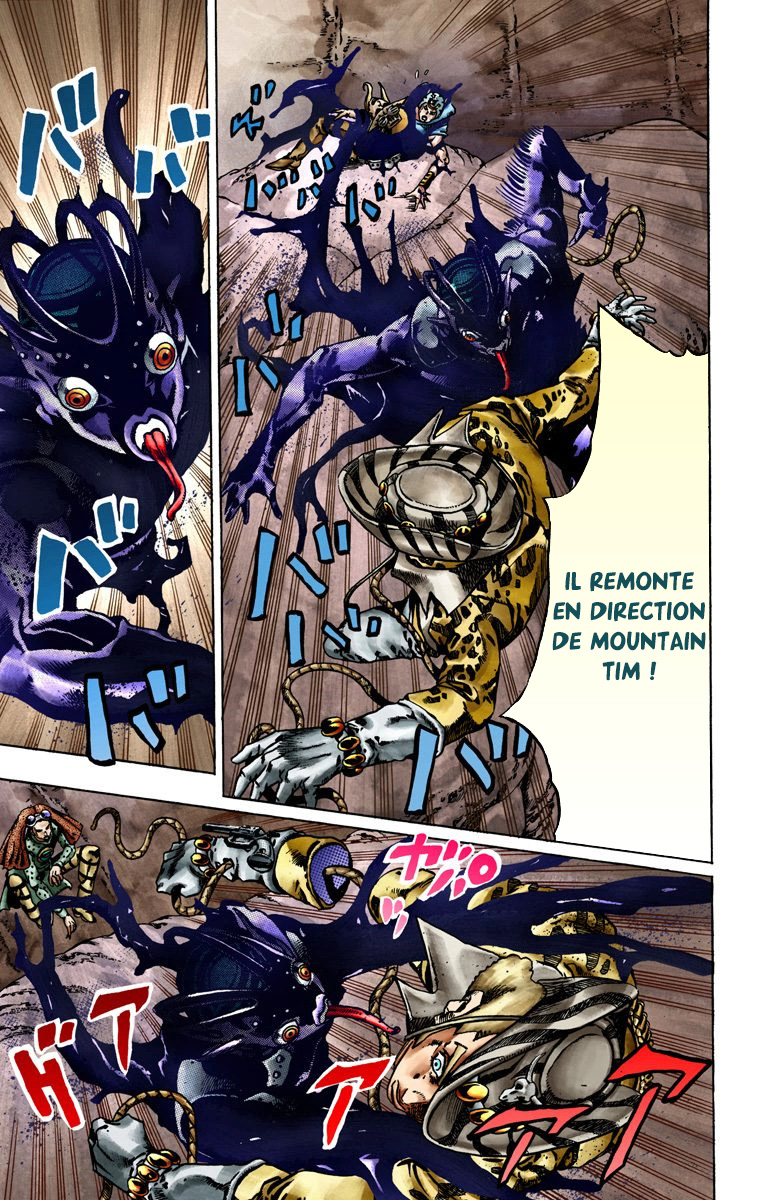 Read JoJo's Bizarre Adventure Part 7 Steel Ball Run Official Colored FR Manga Online