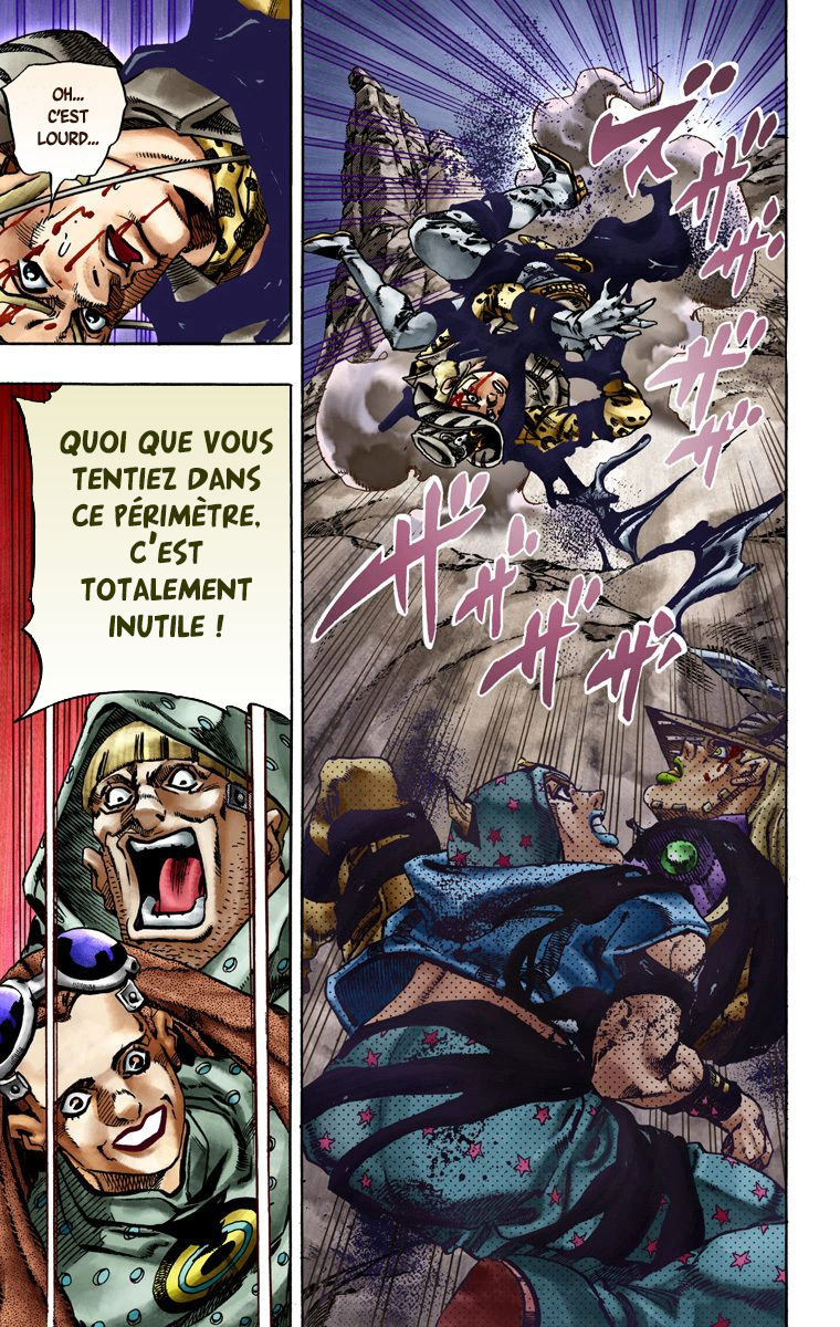 Read JoJo's Bizarre Adventure Part 7 Steel Ball Run Official Colored FR Manga Online