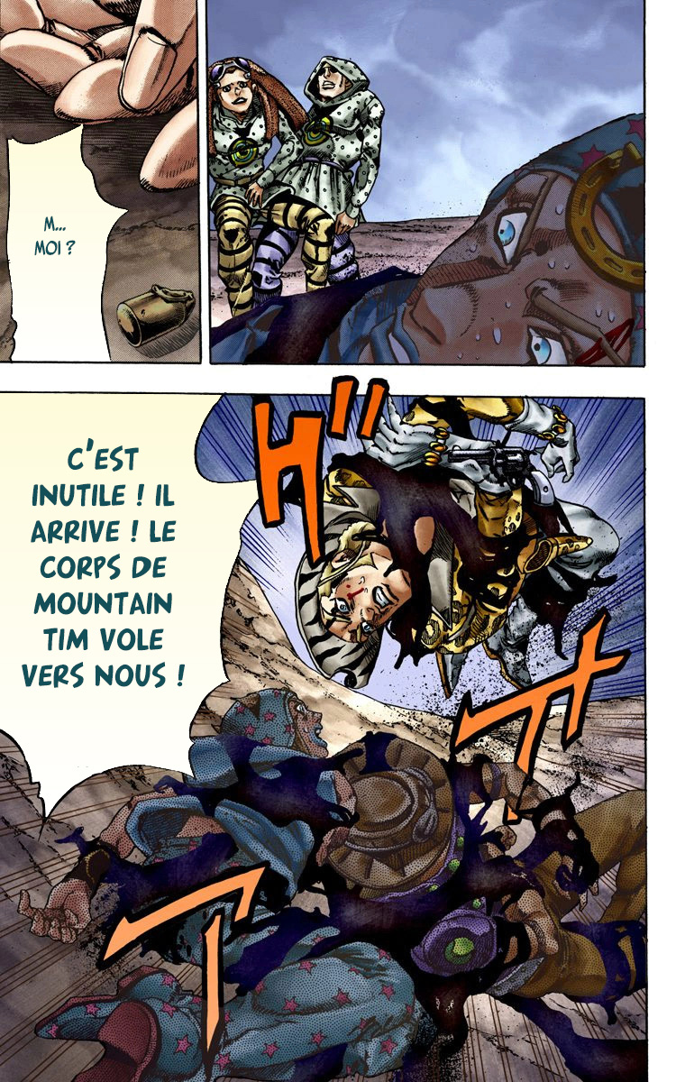 Read JoJo's Bizarre Adventure Part 7 Steel Ball Run Official Colored FR Manga Online