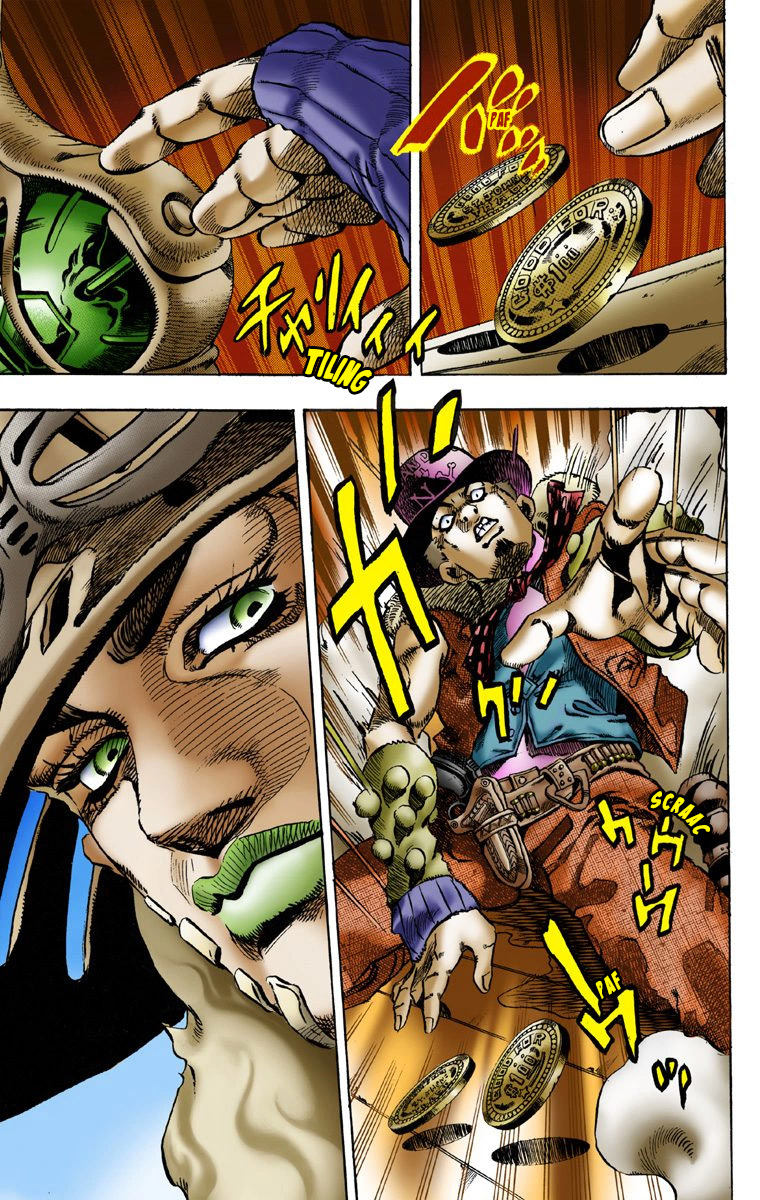 Read JoJo's Bizarre Adventure Part 7 Steel Ball Run Official Colored FR Manga Online