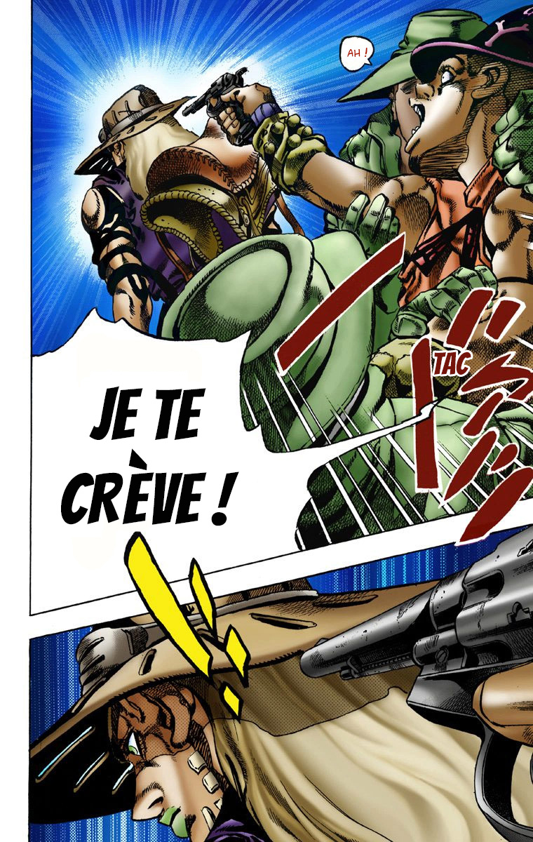 Read JoJo's Bizarre Adventure Part 7 Steel Ball Run Official Colored FR Manga Online