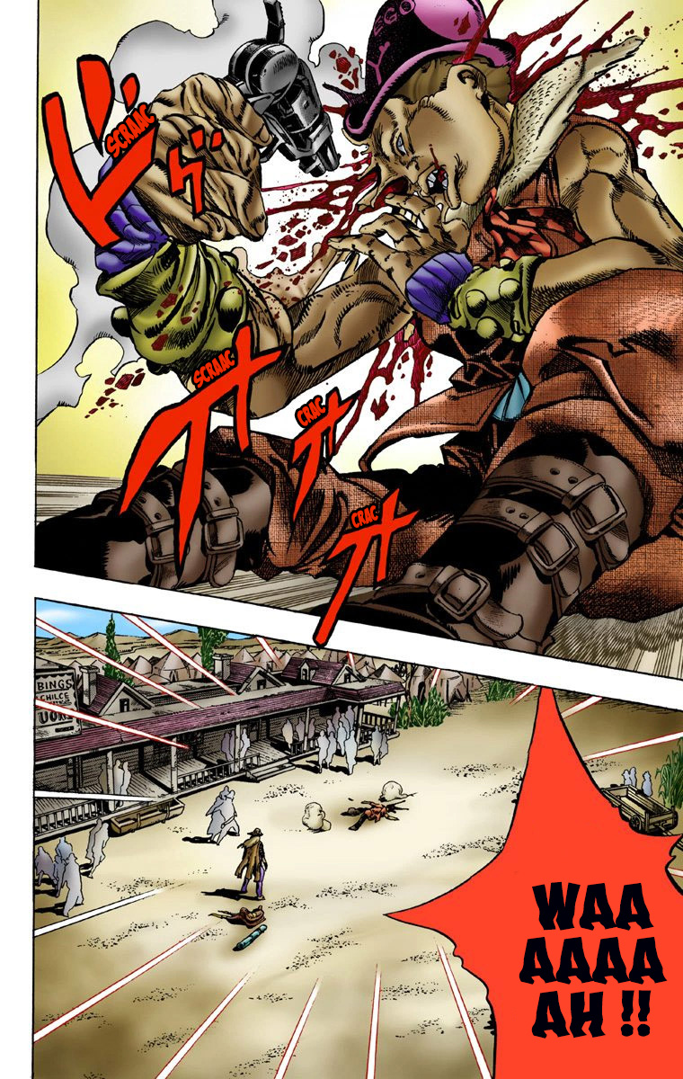 Read JoJo's Bizarre Adventure Part 7 Steel Ball Run Official Colored FR Manga Online
