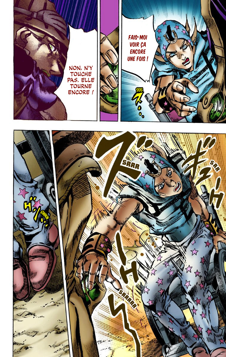 Read JoJo's Bizarre Adventure Part 7 Steel Ball Run Official Colored FR Manga Online