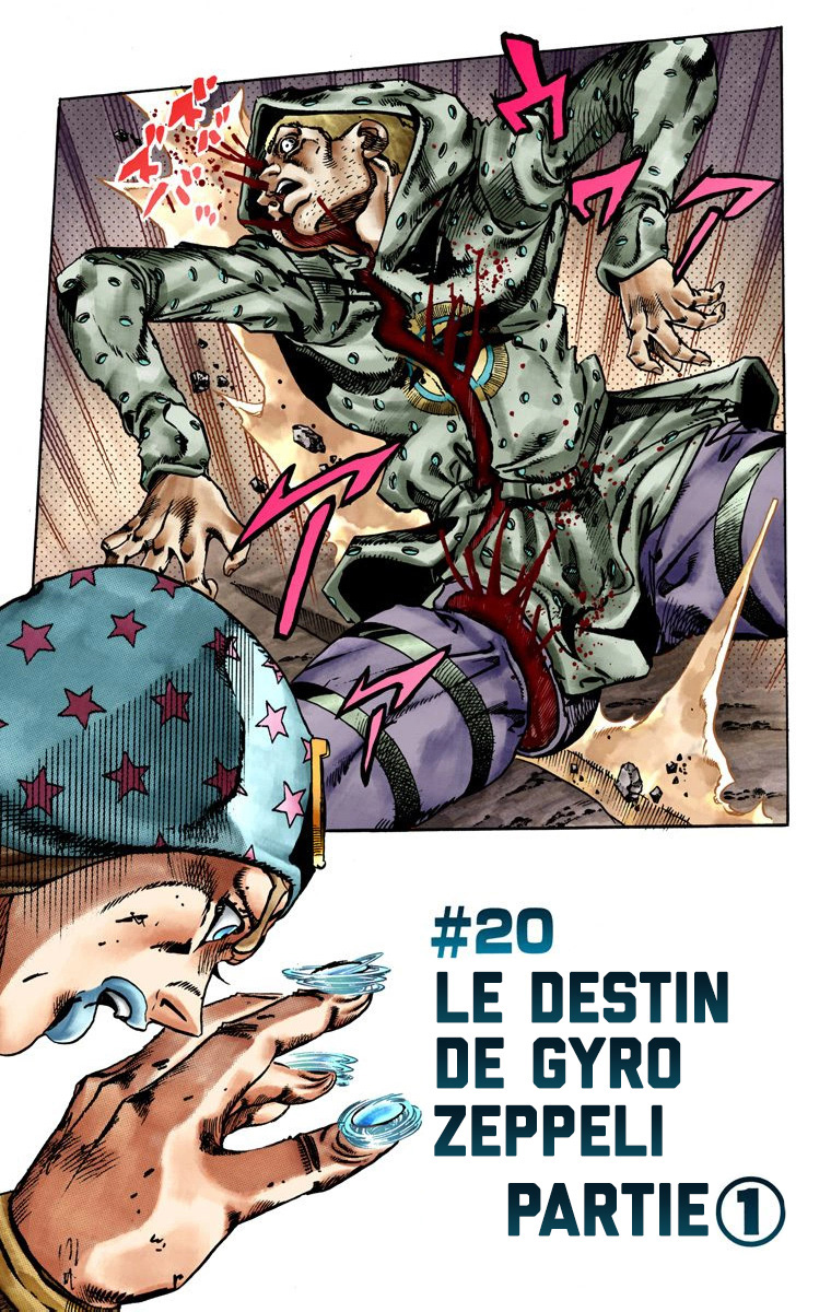 Read JoJo's Bizarre Adventure Part 7 Steel Ball Run Official Colored FR Manga Online