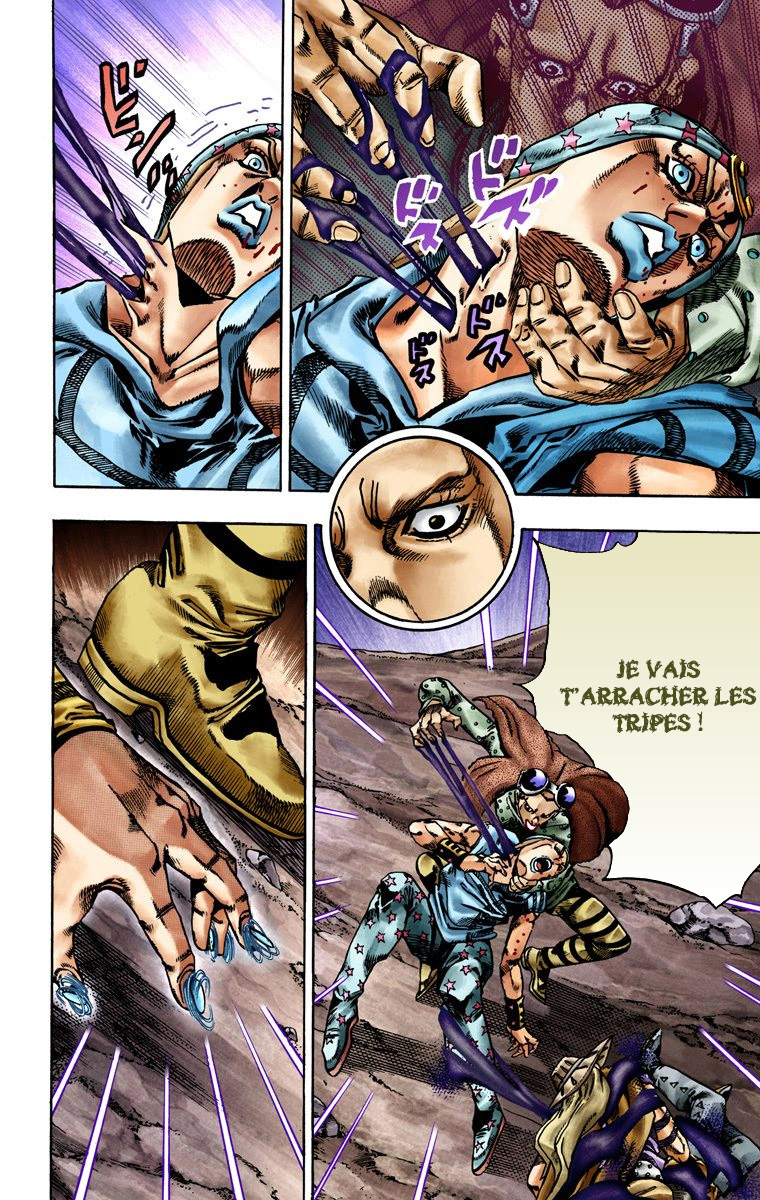 Read JoJo's Bizarre Adventure Part 7 Steel Ball Run Official Colored FR Manga Online