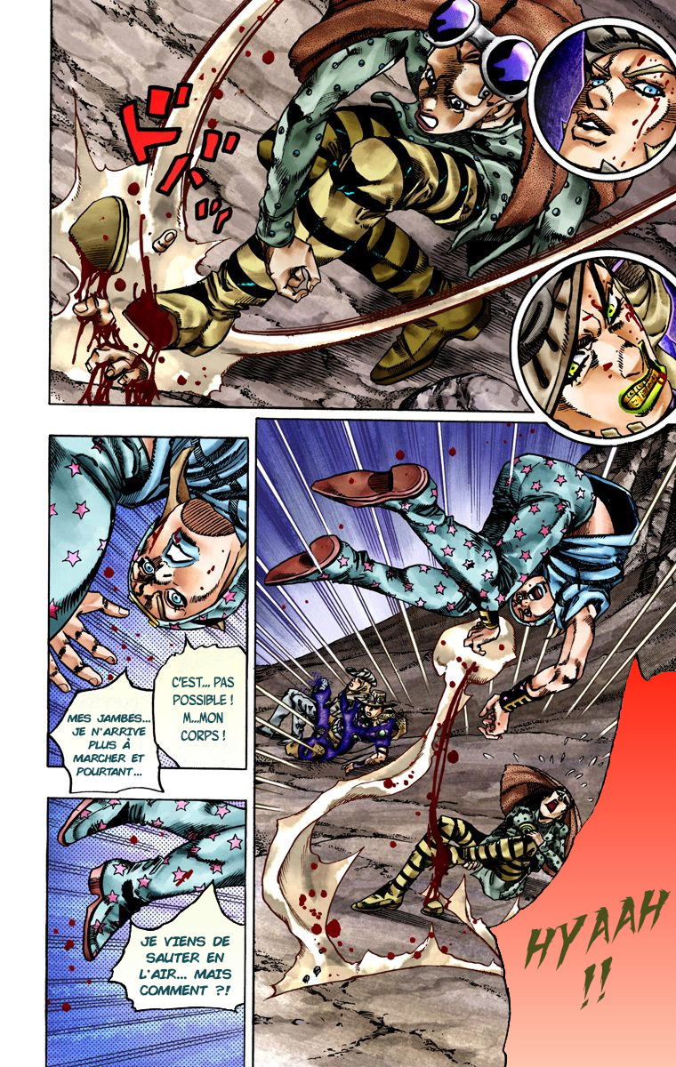 Read JoJo's Bizarre Adventure Part 7 Steel Ball Run Official Colored FR Manga Online