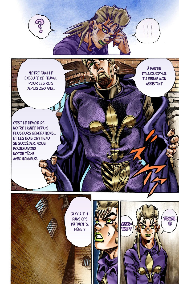 Read JoJo's Bizarre Adventure Part 7 Steel Ball Run Official Colored FR Manga Online