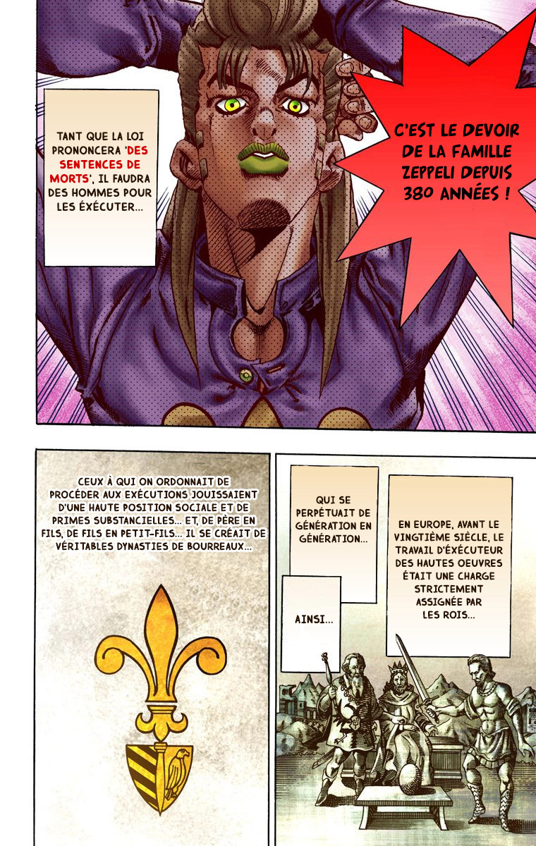 Read JoJo's Bizarre Adventure Part 7 Steel Ball Run Official Colored FR Manga Online