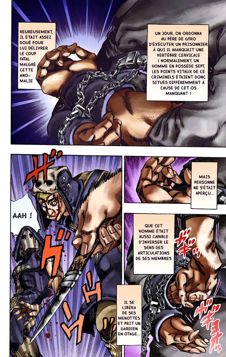 Read JoJo's Bizarre Adventure Part 7 Steel Ball Run Official Colored FR Manga Online